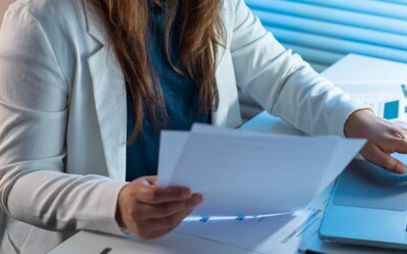 midsection-businesswoman-working-office_1048944-4294625